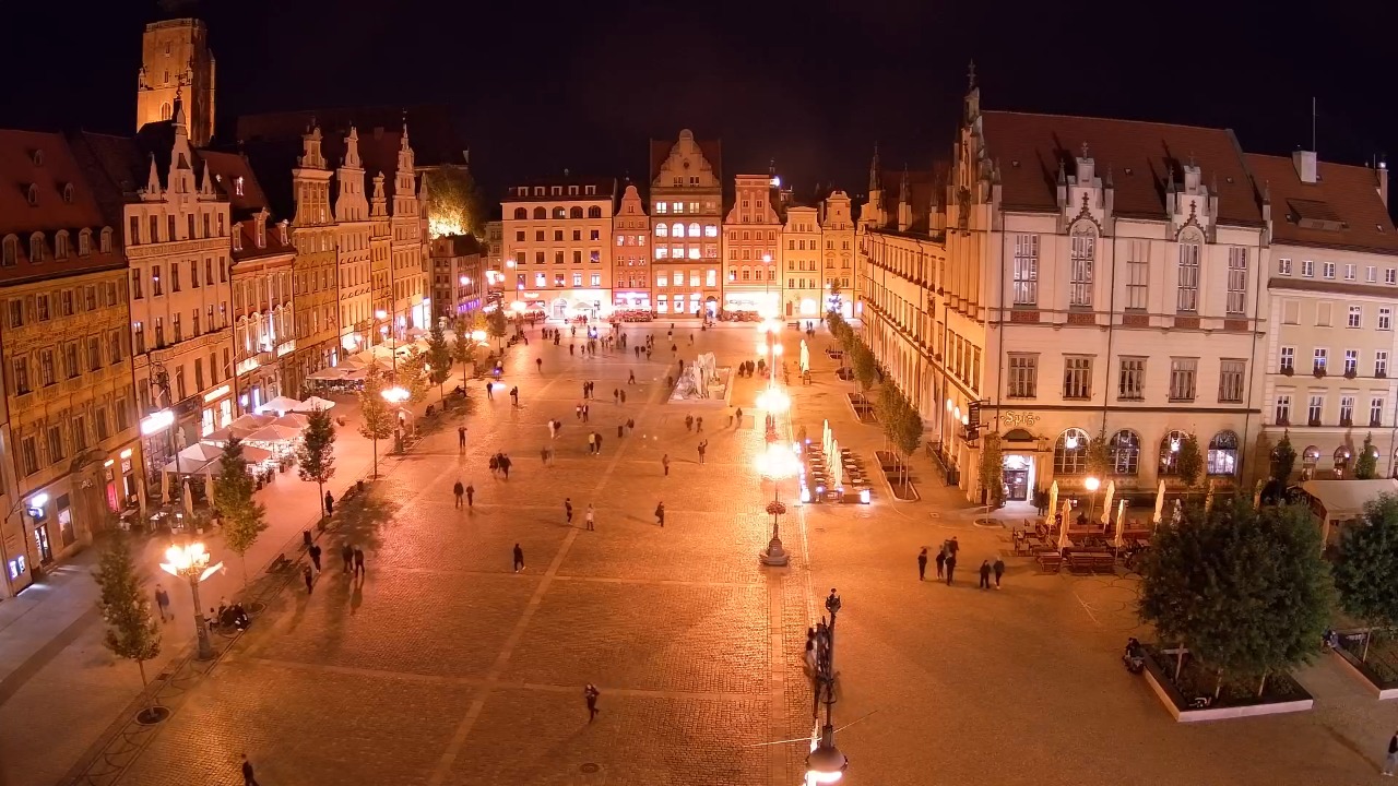 WROCŁAW - widok na Stare Miasto - 09 październik 2026, 17:34
