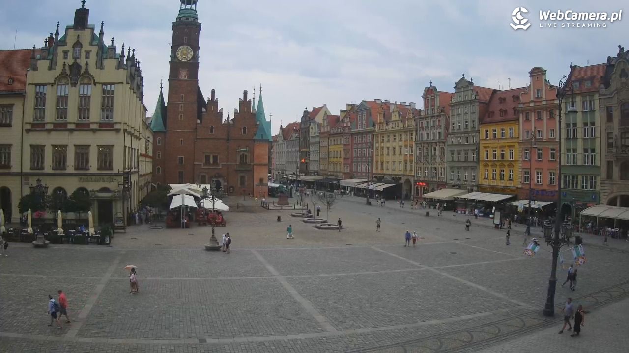 WROCŁAW - widok na Stare Miasto - 03 lipiec 2025, 18:08