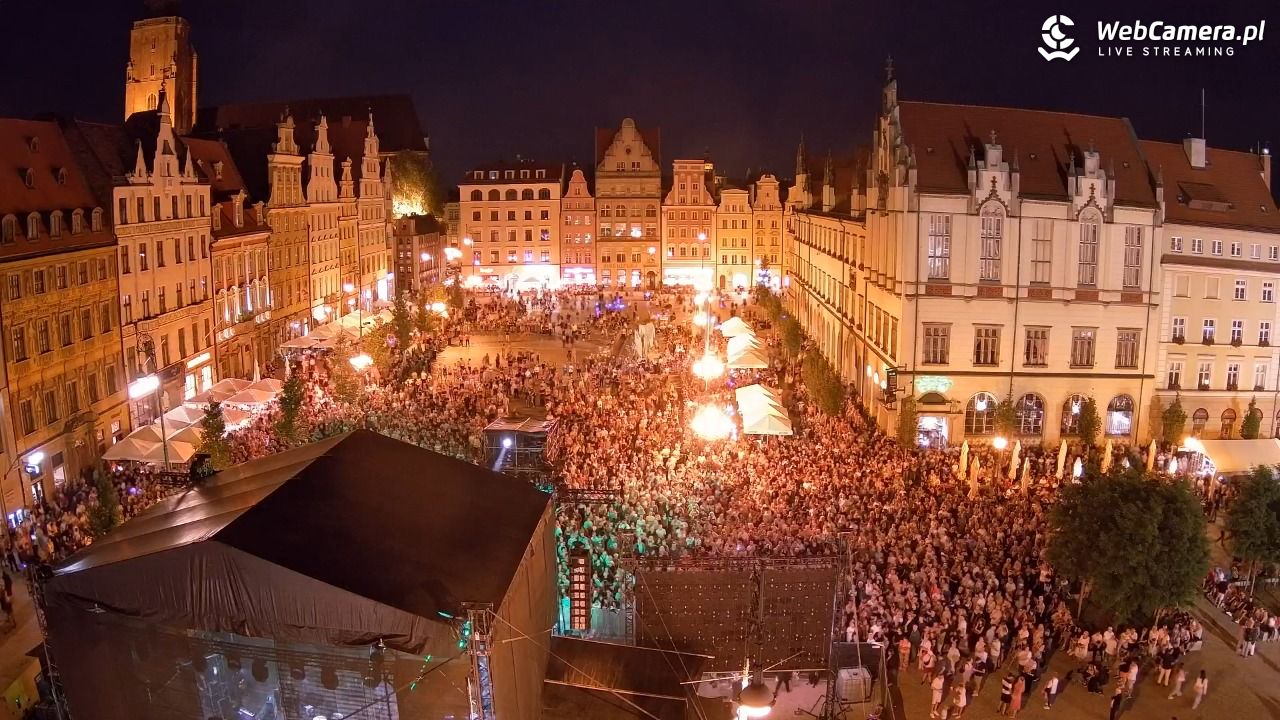 WROCŁAW - widok na Stare Miasto - 28 sierpień 2026, 20:43