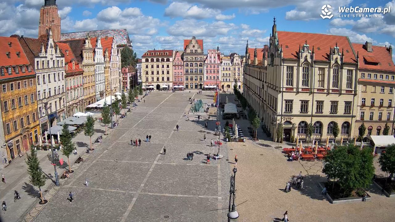 WROCŁAW - widok na Stare Miasto - 24 sierpień 2026, 11:26