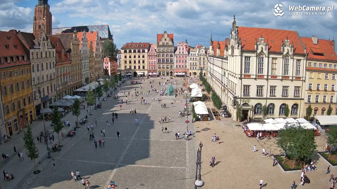 WROCŁAW - widok na Stare Miasto - 12 lipiec 2026, 16:18