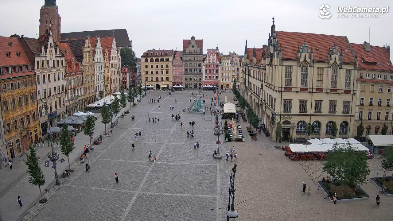 WROCŁAW - widok na Stare Miasto - 14 lipiec 2026, 12:56