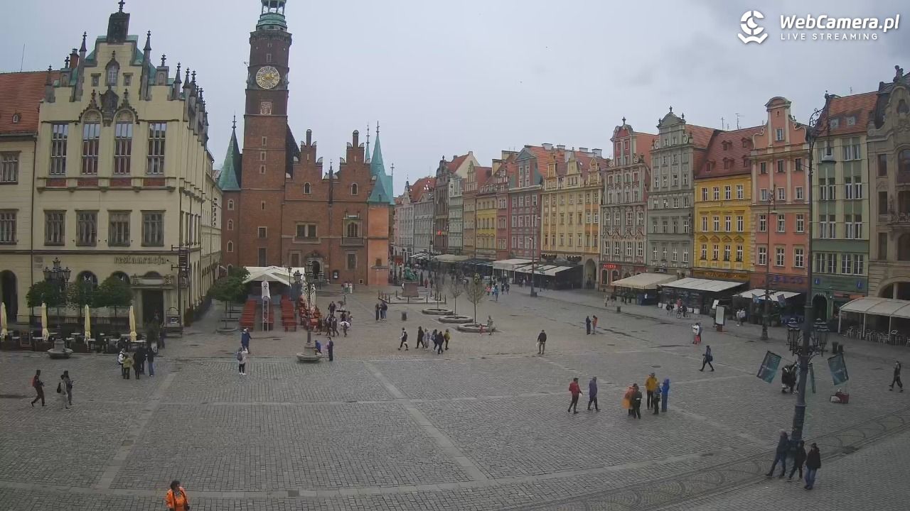 WROCŁAW - widok na Stare Miasto - 17 maj 2025, 14:16