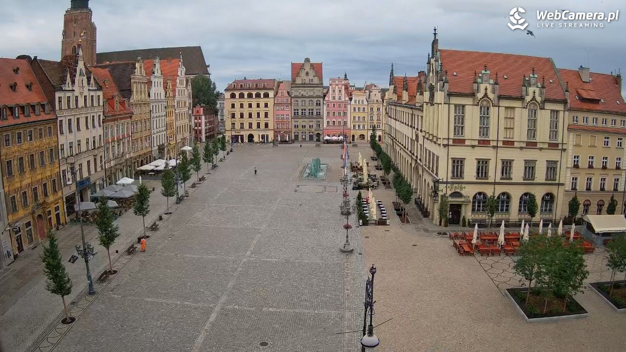 WROCŁAW - widok na Stare Miasto - 12 lipiec 2026, 07:24