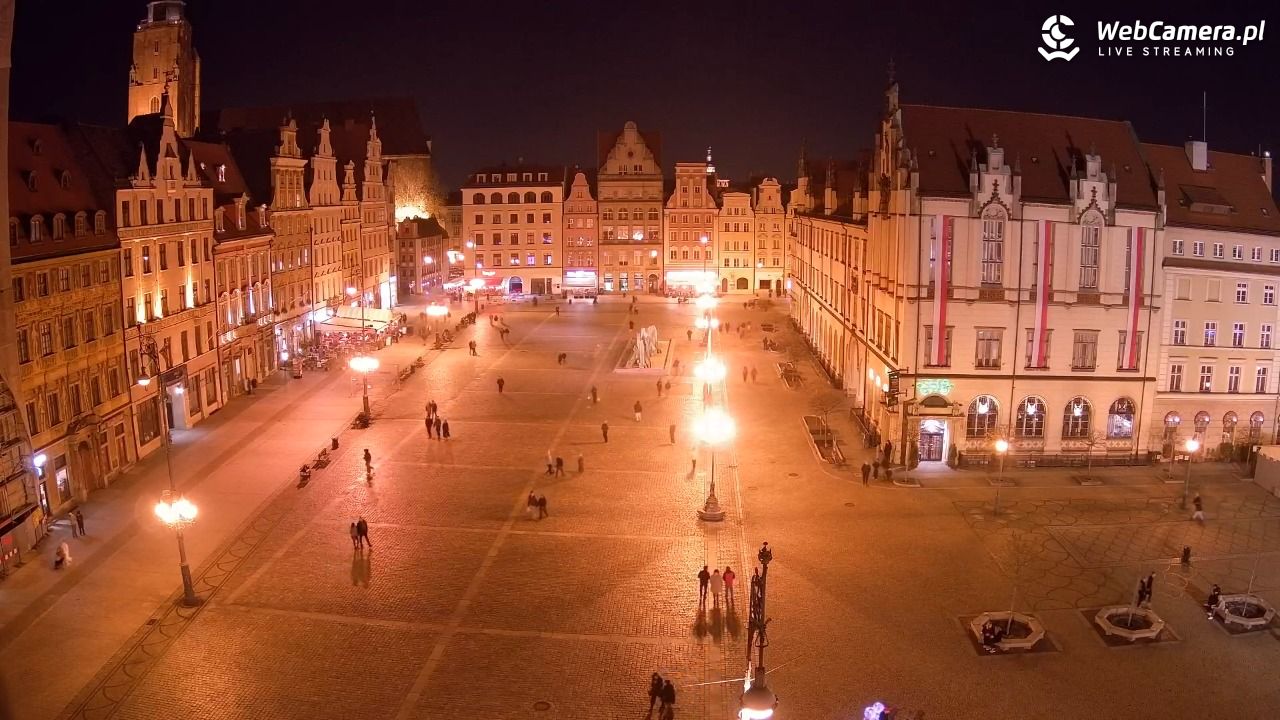 WROCŁAW - widok na Stare Miasto - 07 listopad 2025, 20:33