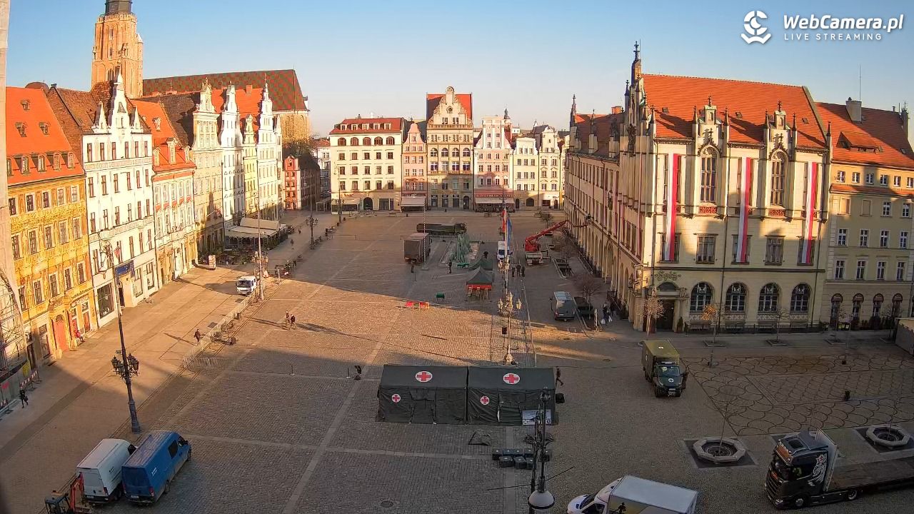 WROCŁAW - widok na Stare Miasto - 07 listopad 2025, 08:49