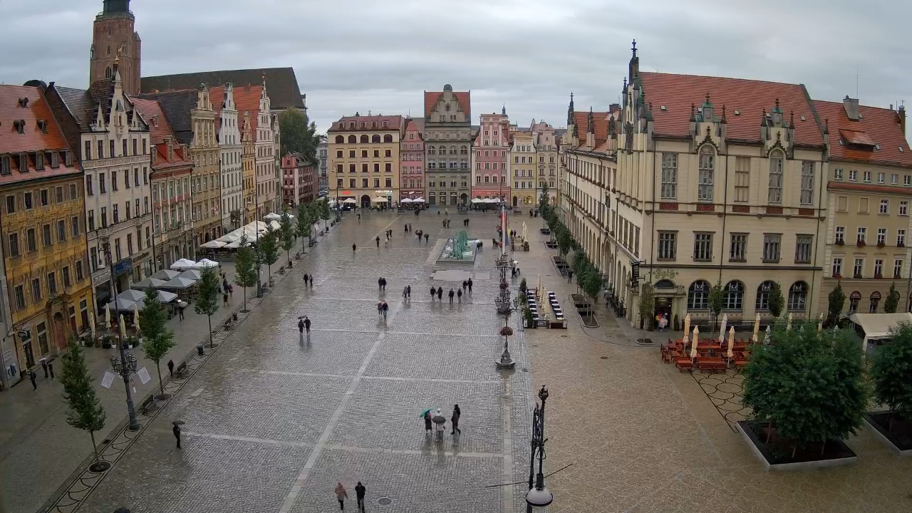 WROCŁAW - widok na Stare Miasto - 10 październik 2026, 14:46