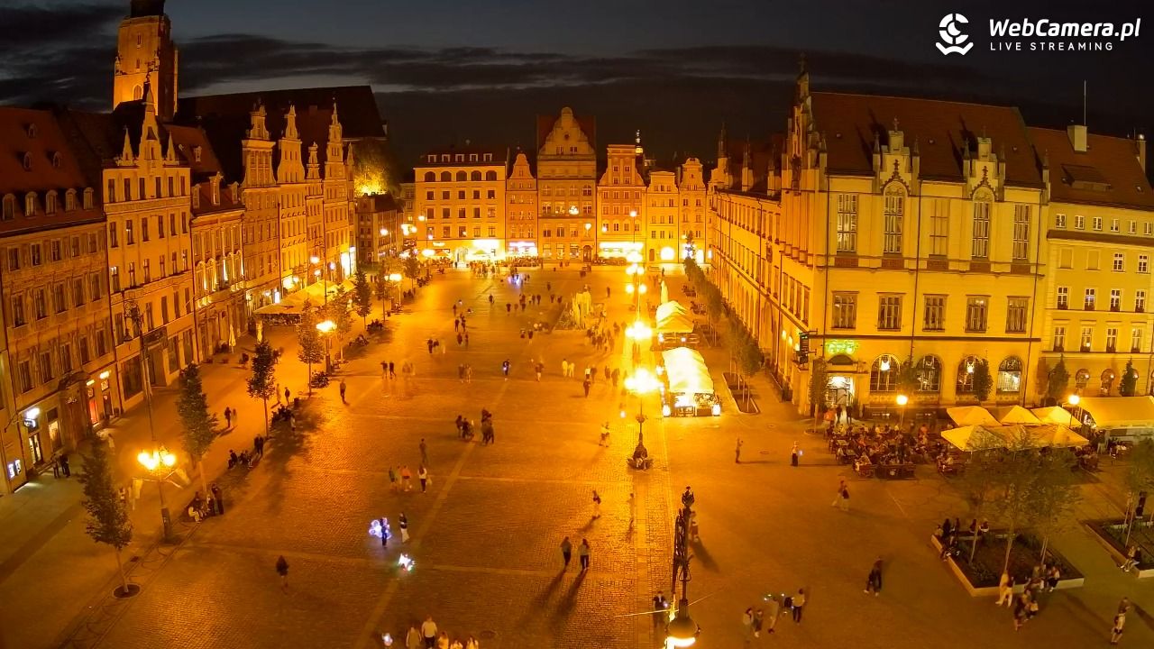 WROCŁAW - widok na Stare Miasto - 30 maj 2026, 22:06