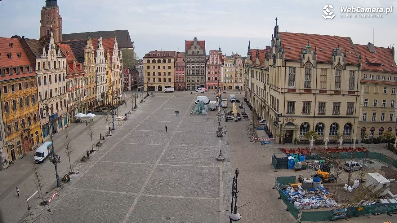 WROCŁAW - widok na Stare Miasto - 14 kwiecień 2026, 09:04