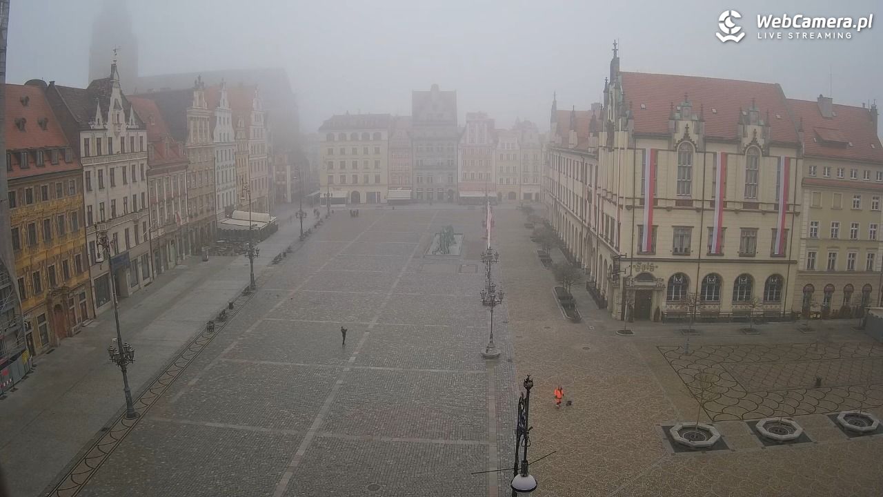 WROCŁAW - widok na Stare Miasto - 09 listopad 2025, 08:33