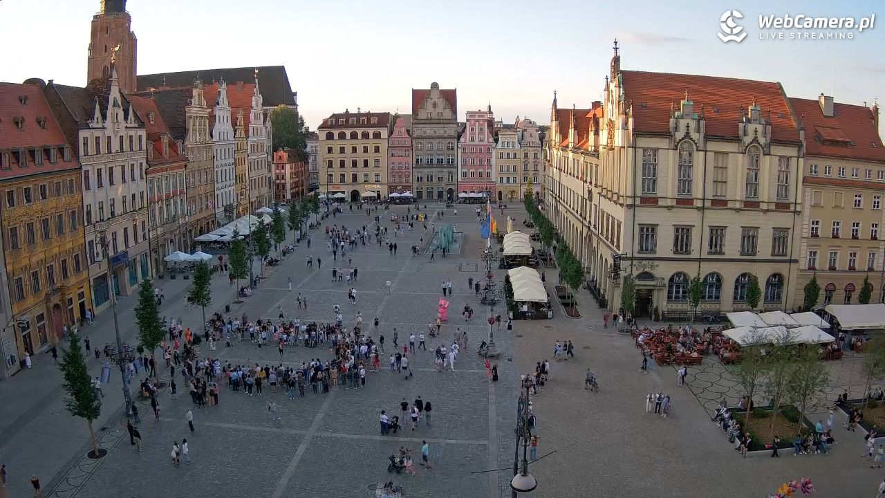 WROCŁAW - widok na Stare Miasto - 30 maj 2026, 19:51