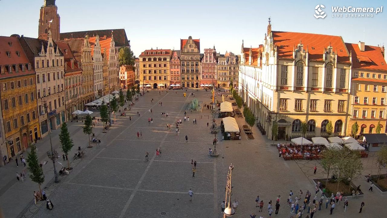 WROCŁAW - widok na Stare Miasto - 25 maj 2026, 18:43