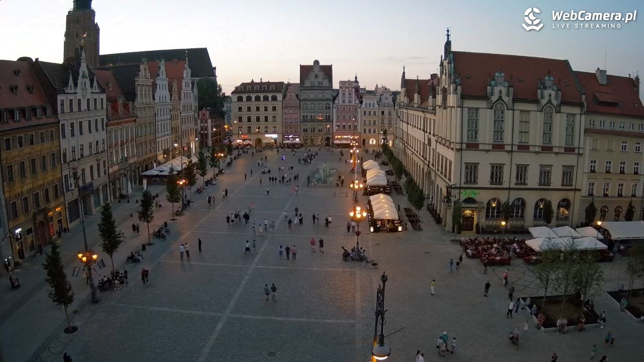 WROCŁAW - widok na Stare Miasto - 29 maj 2026, 21:06