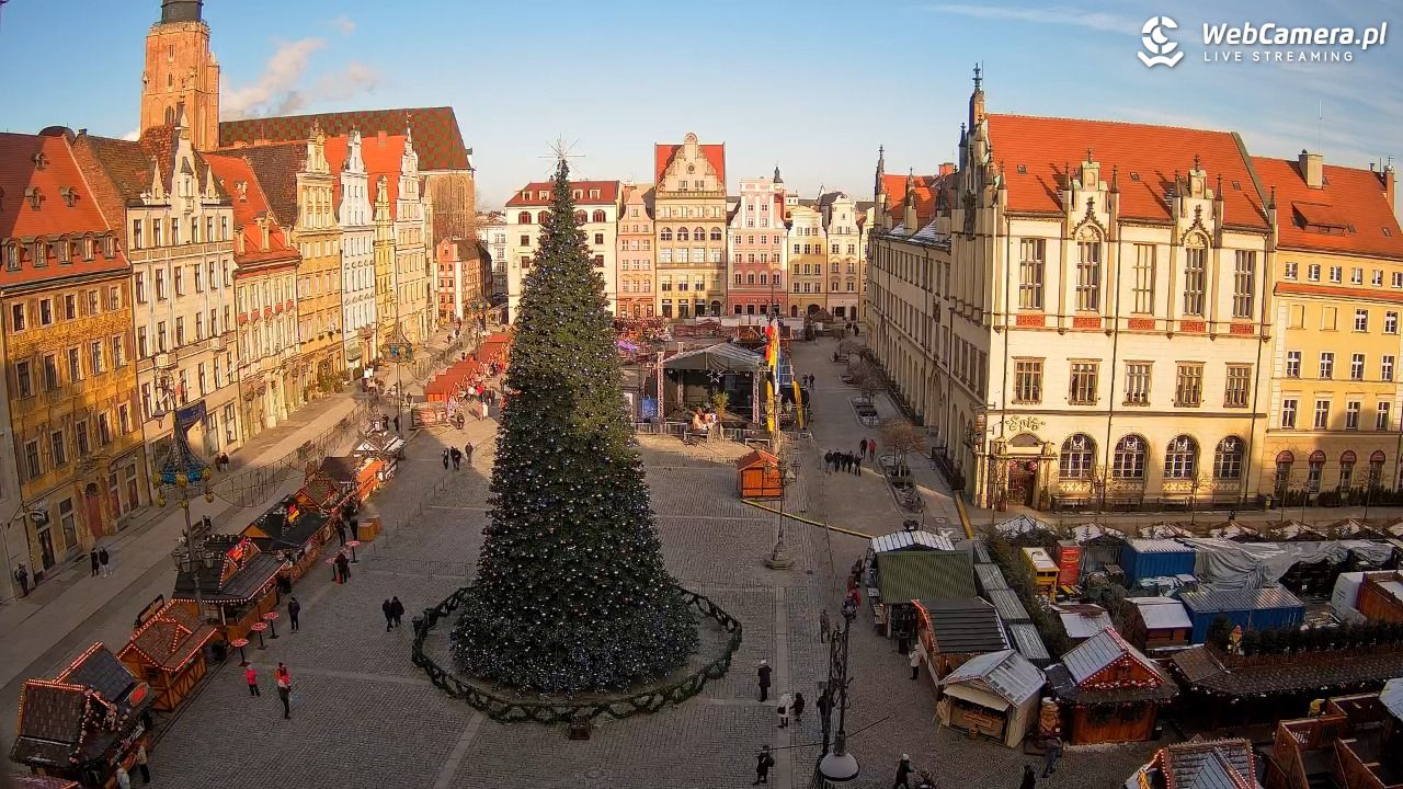 WROCŁAW - widok na Stare Miasto - 06 styczeń 2026, 11:30