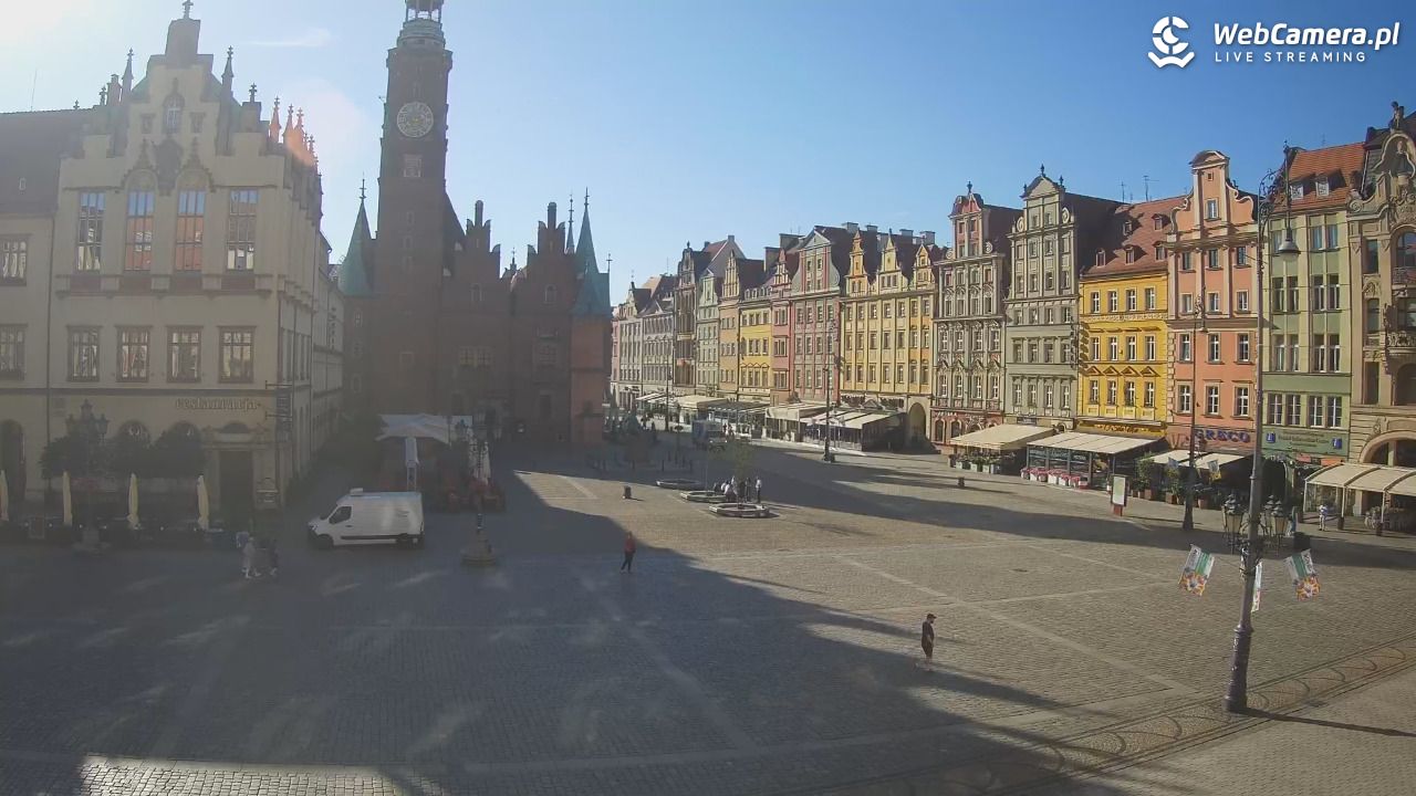 WROCŁAW - widok na Stare Miasto - 05 lipiec 2025, 07:48