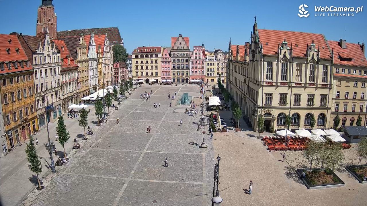 WROCŁAW - widok na Stare Miasto - 26 maj 2026, 11:54