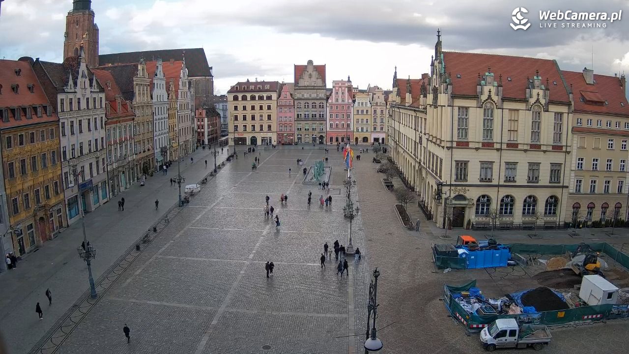WROCŁAW - widok na Stare Miasto - 23 luty 2026, 15:53