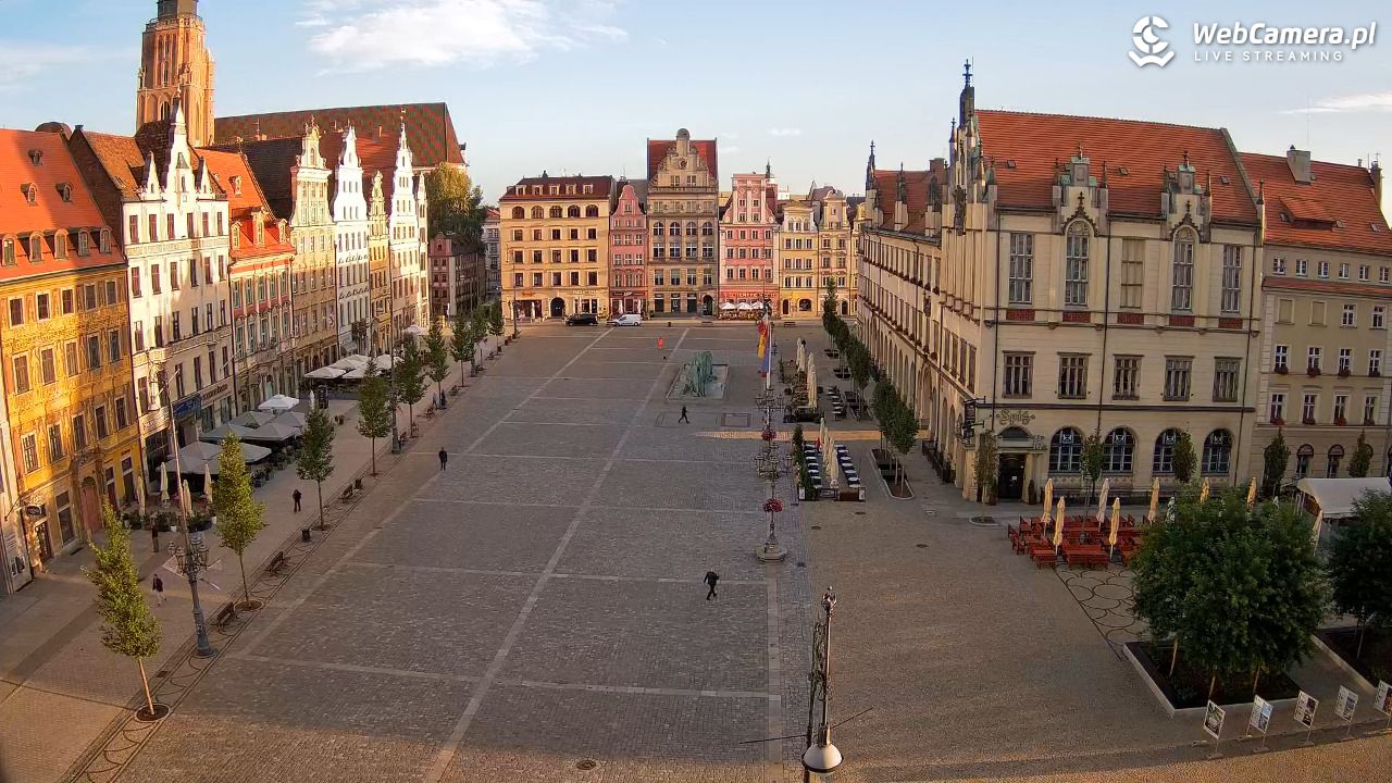 WROCŁAW - widok na Stare Miasto - 09 październik 2026, 06:08