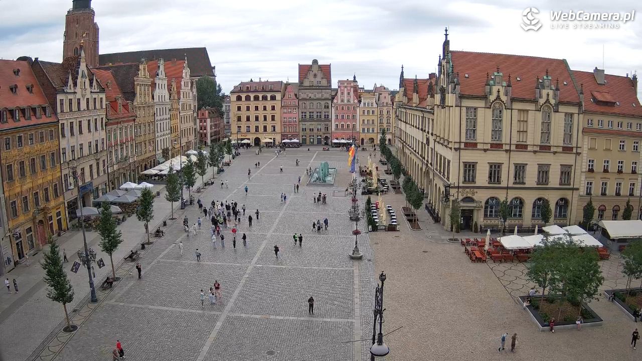 WROCŁAW - widok na Stare Miasto - 12 lipiec 2026, 11:18