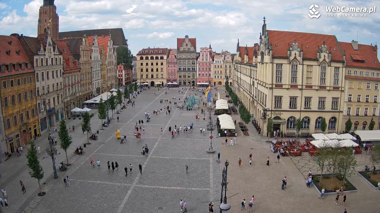 WROCŁAW - widok na Stare Miasto - 30 maj 2026, 16:32