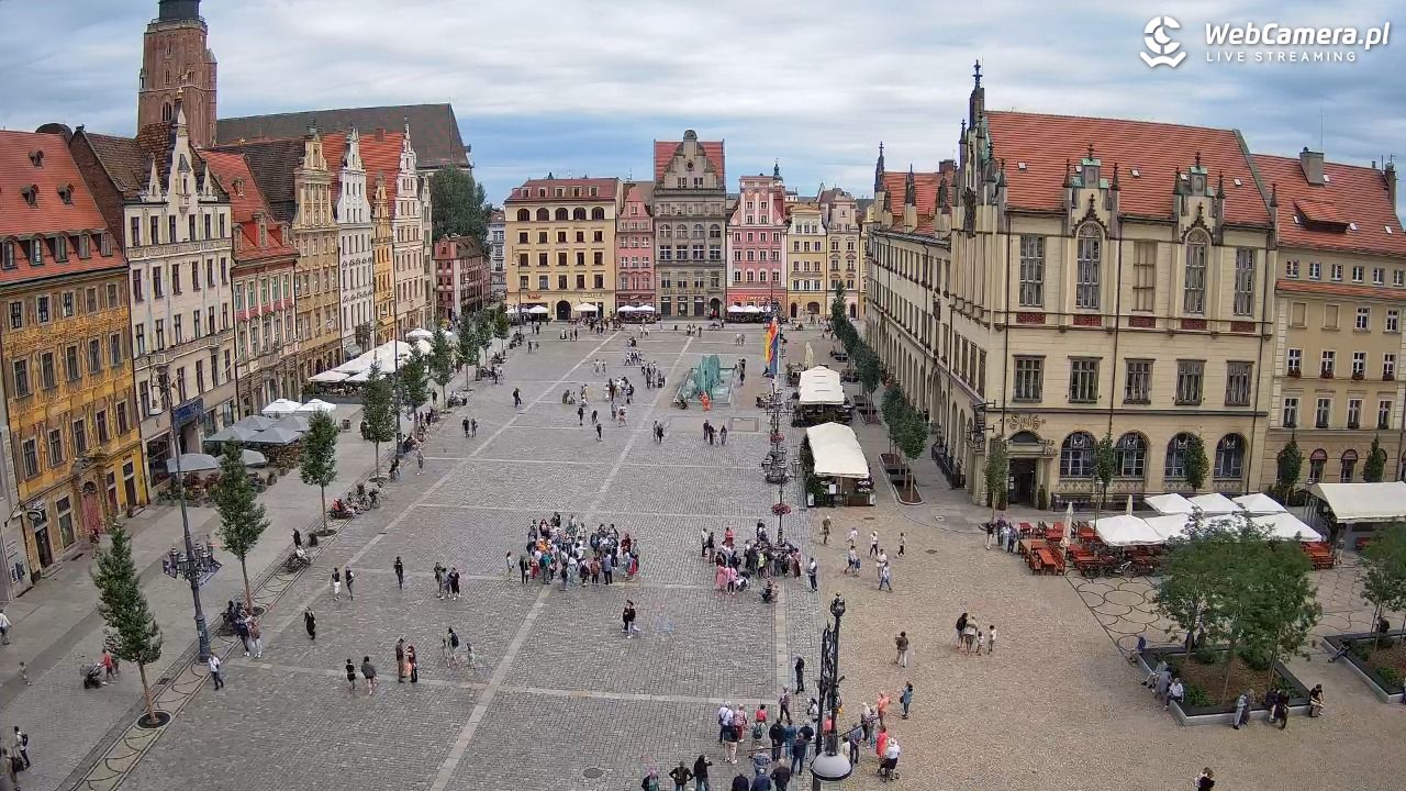 WROCŁAW - widok na Stare Miasto - 12 lipiec 2026, 11:41