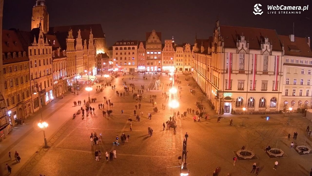 WROCŁAW - widok na Stare Miasto - 08 listopad 2025, 19:19