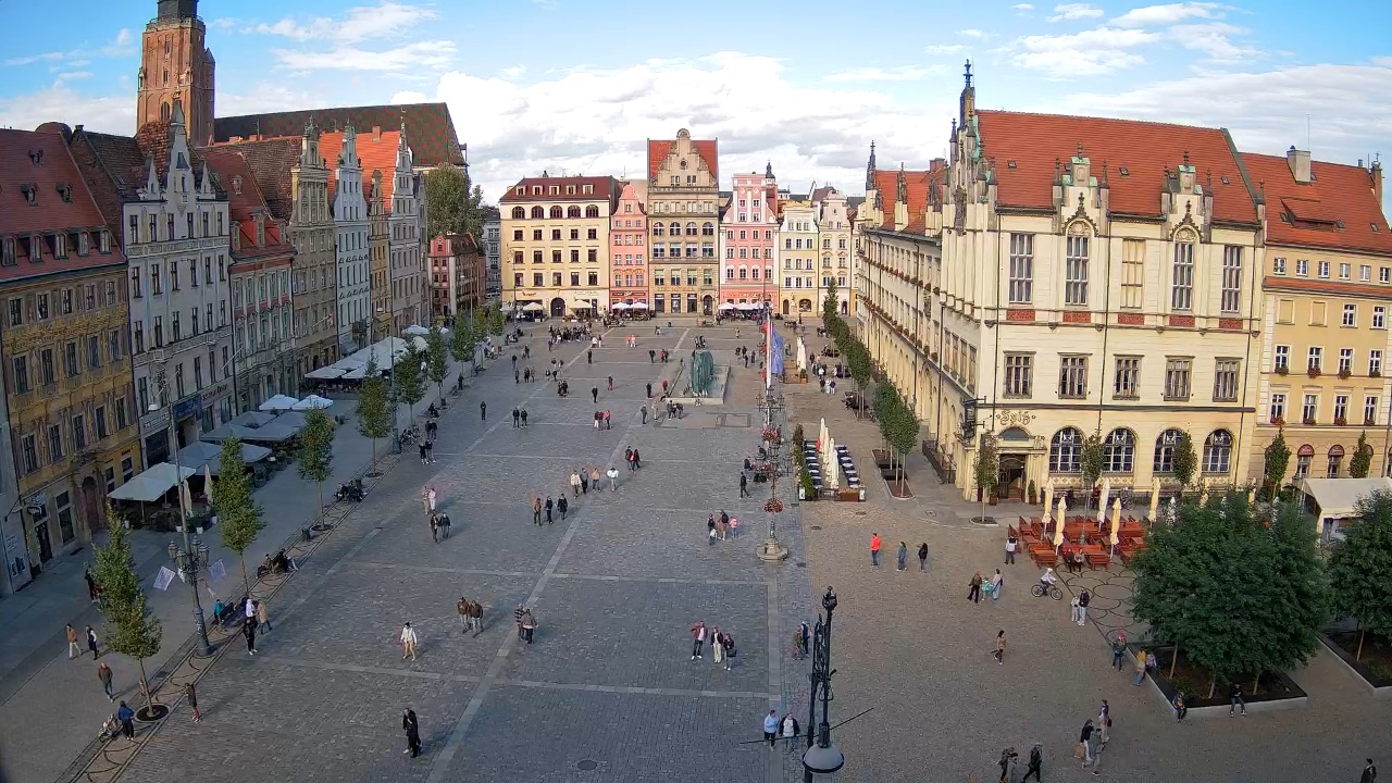 WROCŁAW - widok na Stare Miasto - 11 październik 2026, 12:46