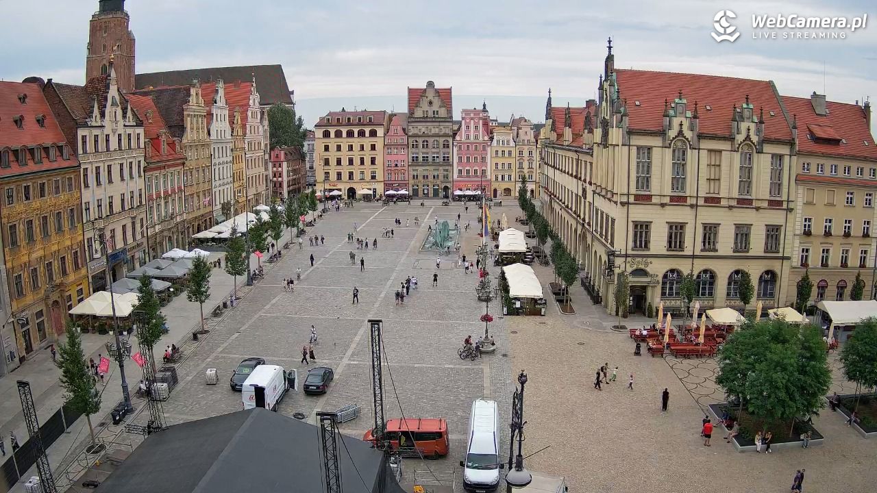 WROCŁAW - widok na Stare Miasto - 26 sierpień 2026, 16:23