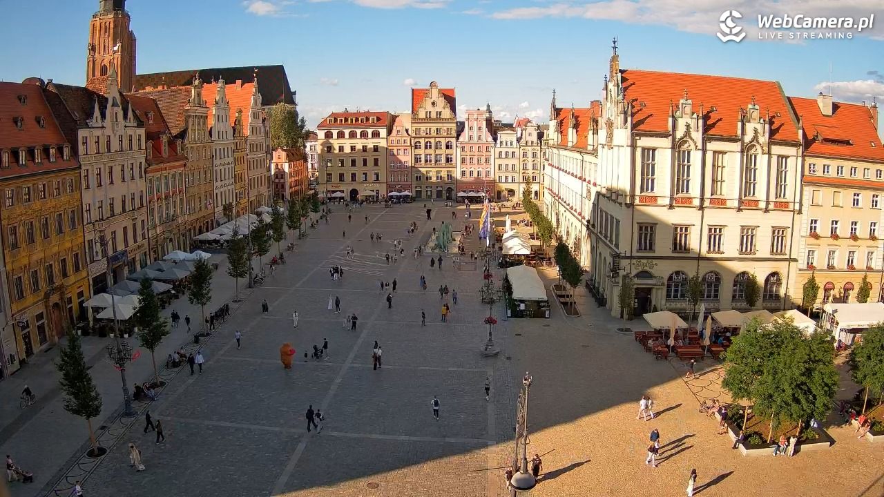 WROCŁAW - widok na Stare Miasto - 24 sierpień 2026, 17:30