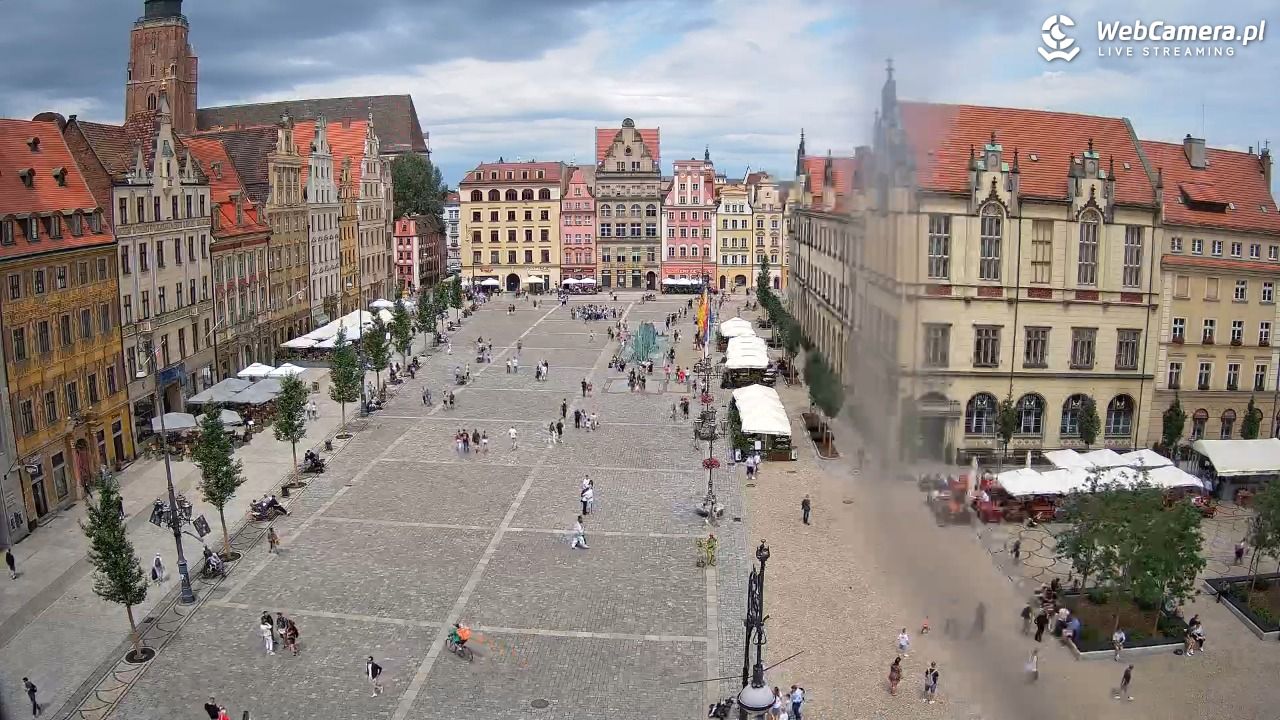 WROCŁAW - widok na Stare Miasto - 12 lipiec 2026, 13:28