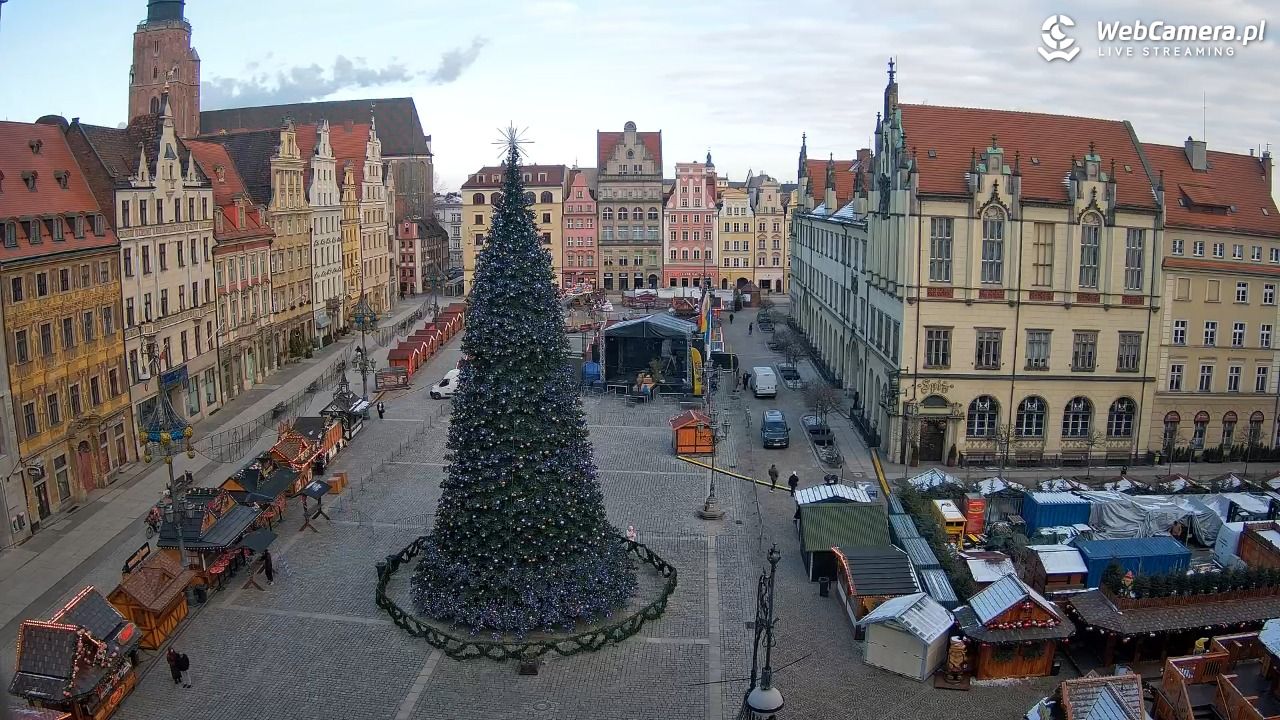 WROCŁAW - widok na Stare Miasto - 06 styczeń 2026, 09:56