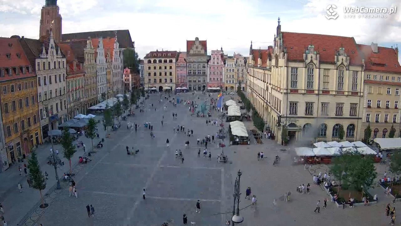 WROCŁAW - widok na Stare Miasto - 12 lipiec 2026, 18:14