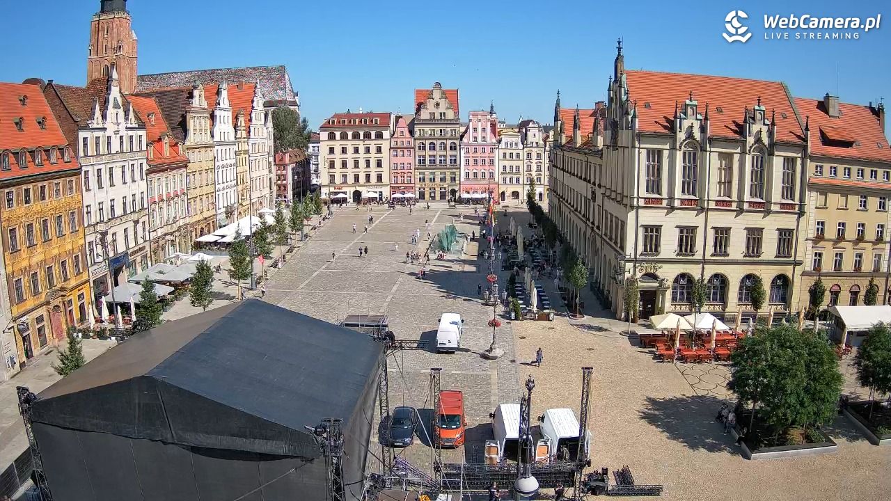 WROCŁAW - widok na Stare Miasto - 27 sierpień 2026, 11:09