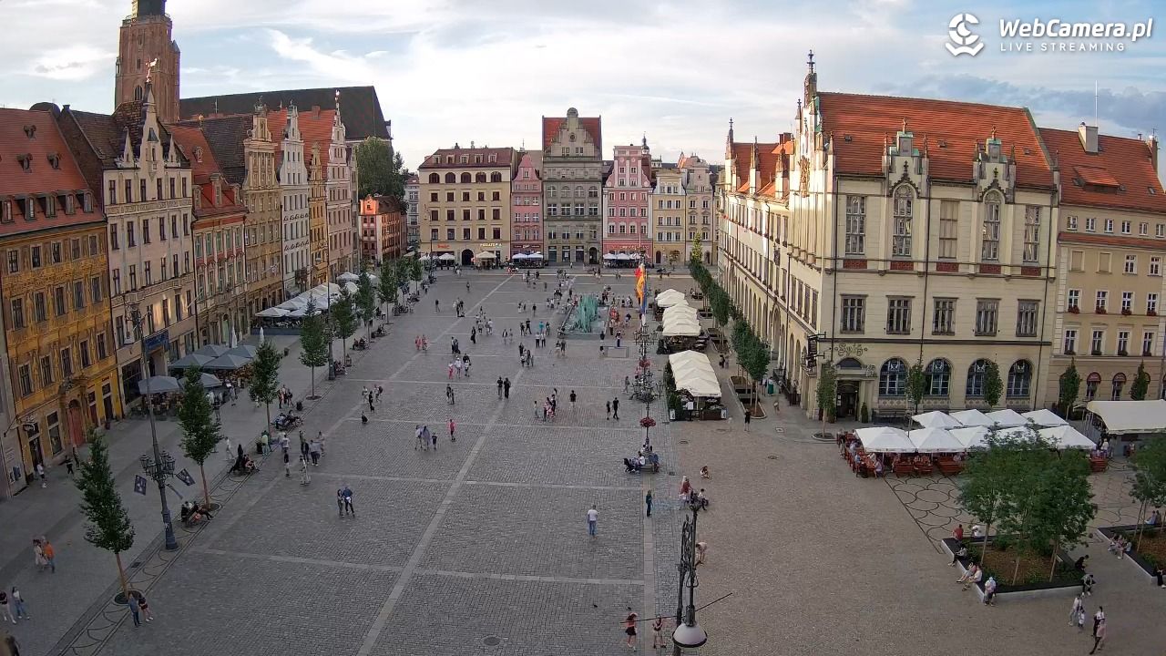 WROCŁAW - widok na Stare Miasto - 12 lipiec 2026, 19:51