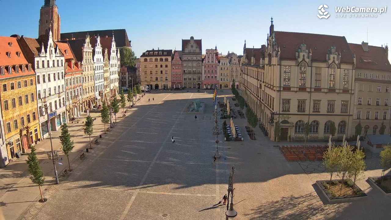 WROCŁAW - widok na Stare Miasto - 28 maj 2026, 07:28