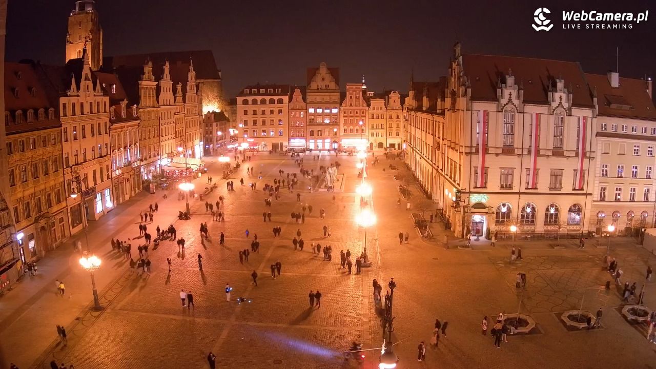 WROCŁAW - widok na Stare Miasto - 08 listopad 2025, 19:32