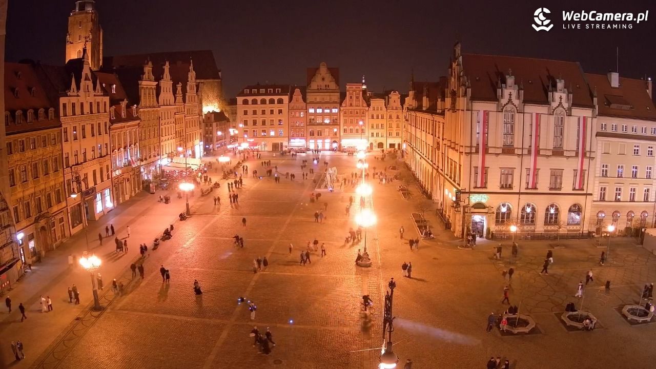 WROCŁAW - widok na Stare Miasto - 08 listopad 2025, 19:01