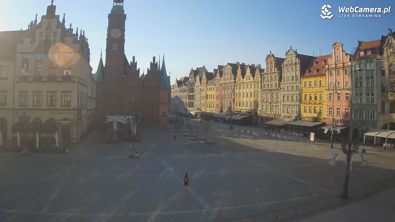 WROCŁAW - widok na Stare Miasto - 03 lipiec 2025, 06:56