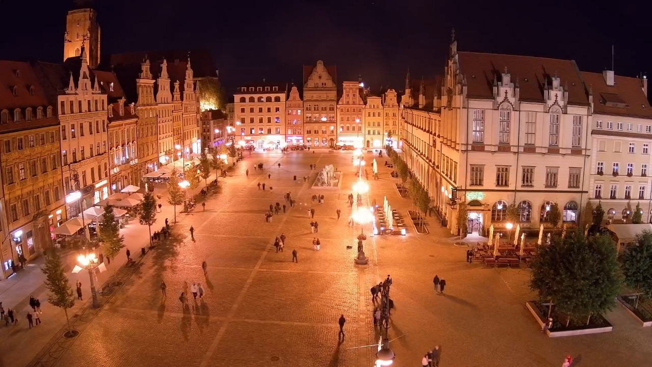 WROCŁAW - widok na Stare Miasto - 11 październik 2026, 17:12