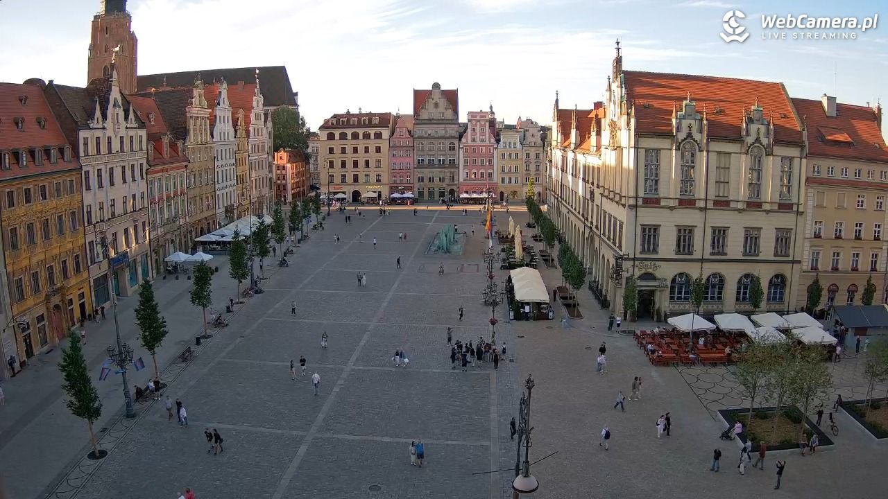 WROCŁAW - widok na Stare Miasto - 27 maj 2026, 19:36