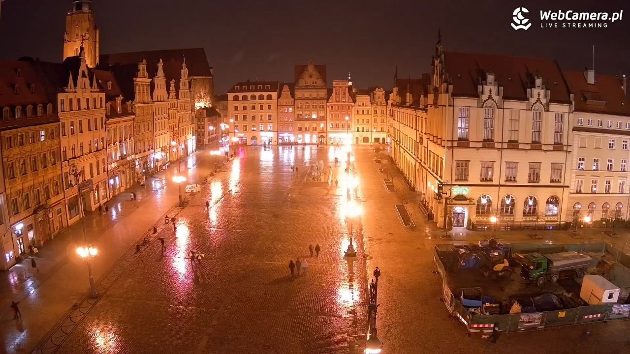WROCŁAW - widok na Stare Miasto - 22 luty 2026, 19:38