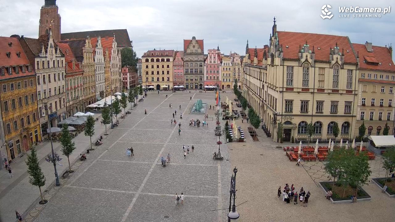 WROCŁAW - widok na Stare Miasto - 12 lipiec 2026, 10:43