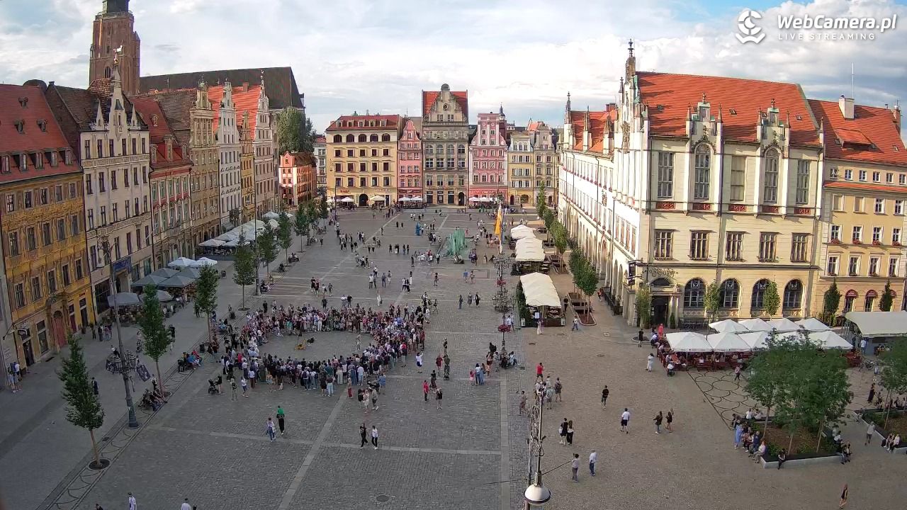 WROCŁAW - widok na Stare Miasto - 12 lipiec 2026, 18:39
