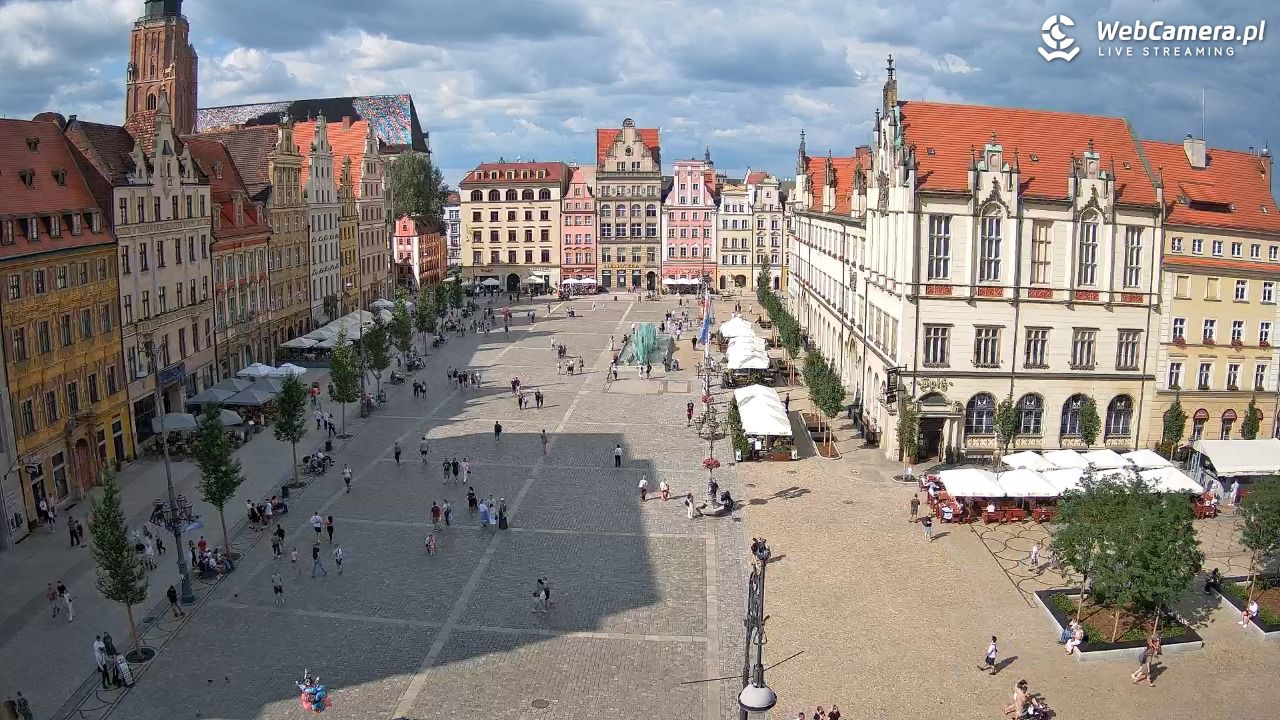 WROCŁAW - widok na Stare Miasto - 12 lipiec 2026, 16:35