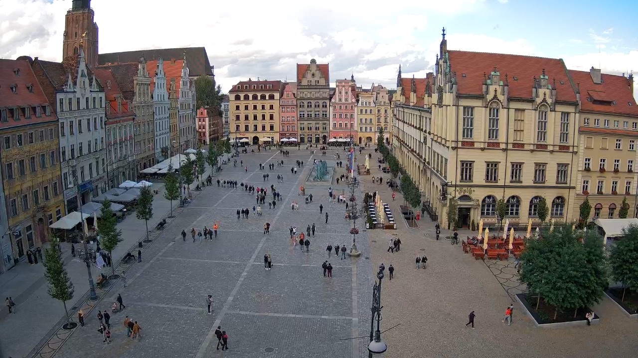 WROCŁAW - widok na Stare Miasto - 11 październik 2026, 13:30