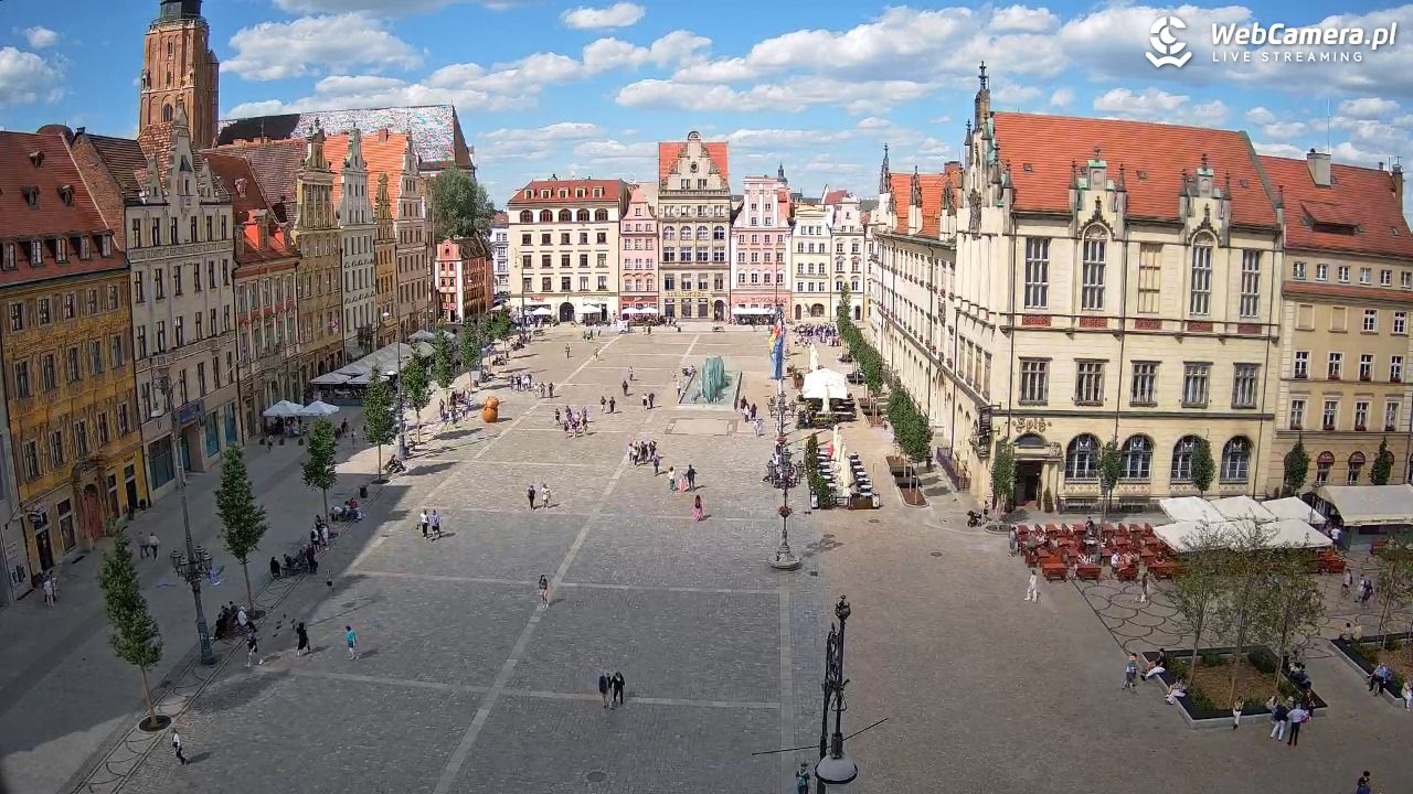WROCŁAW - widok na Stare Miasto - 28 maj 2026, 15:05