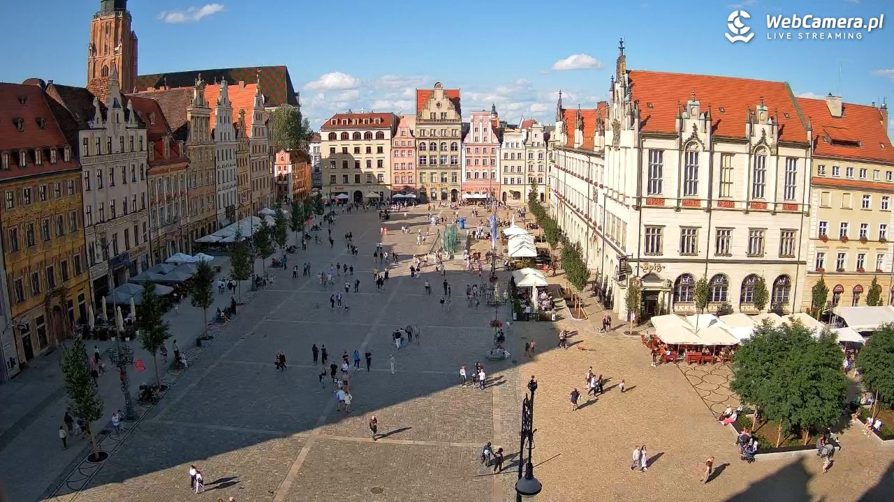 WROCŁAW - widok na Stare Miasto - 23 sierpień 2026, 16:36