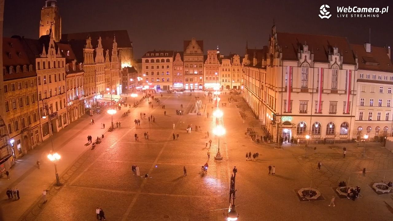 WROCŁAW - widok na Stare Miasto - 08 listopad 2025, 20:58