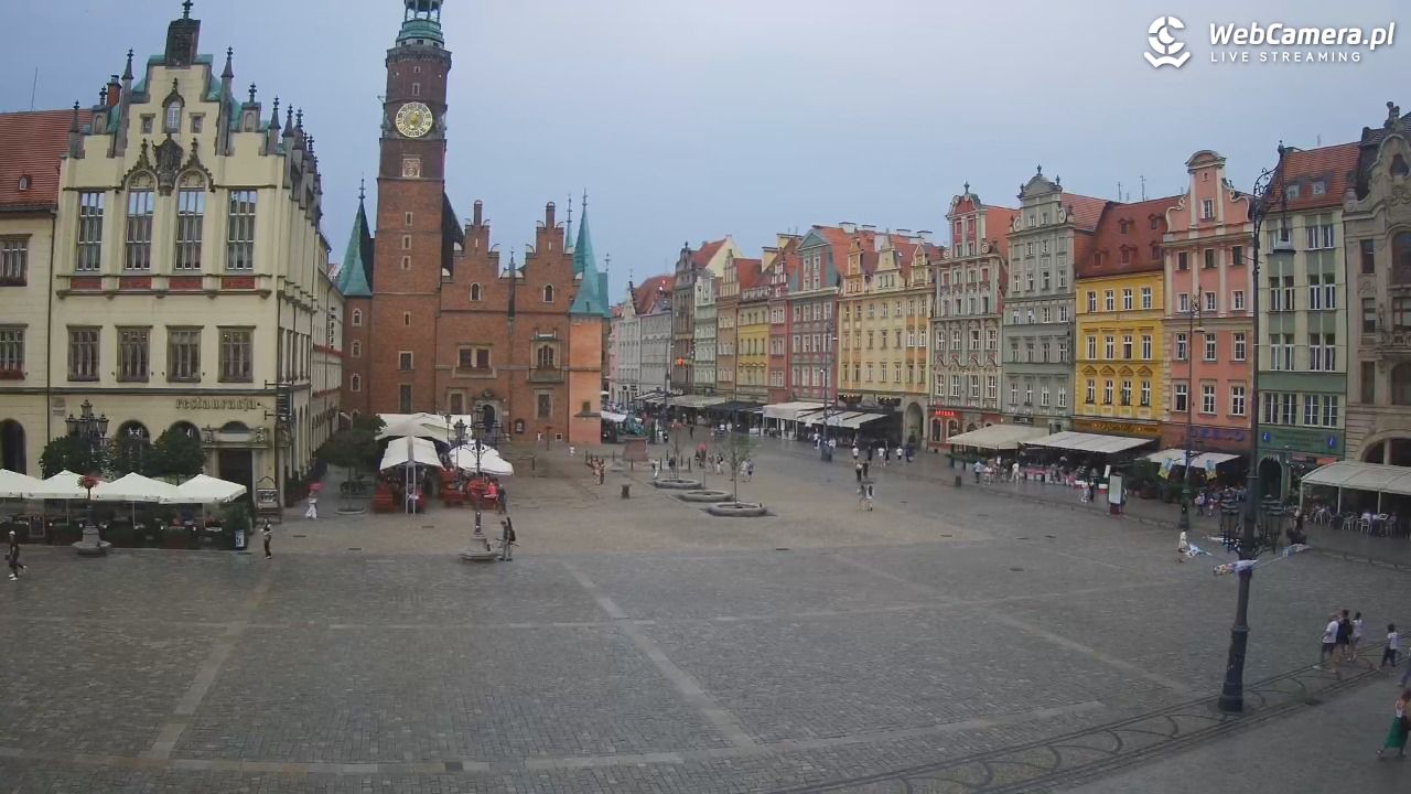 WROCŁAW - widok na Stare Miasto - 03 lipiec 2025, 18:28