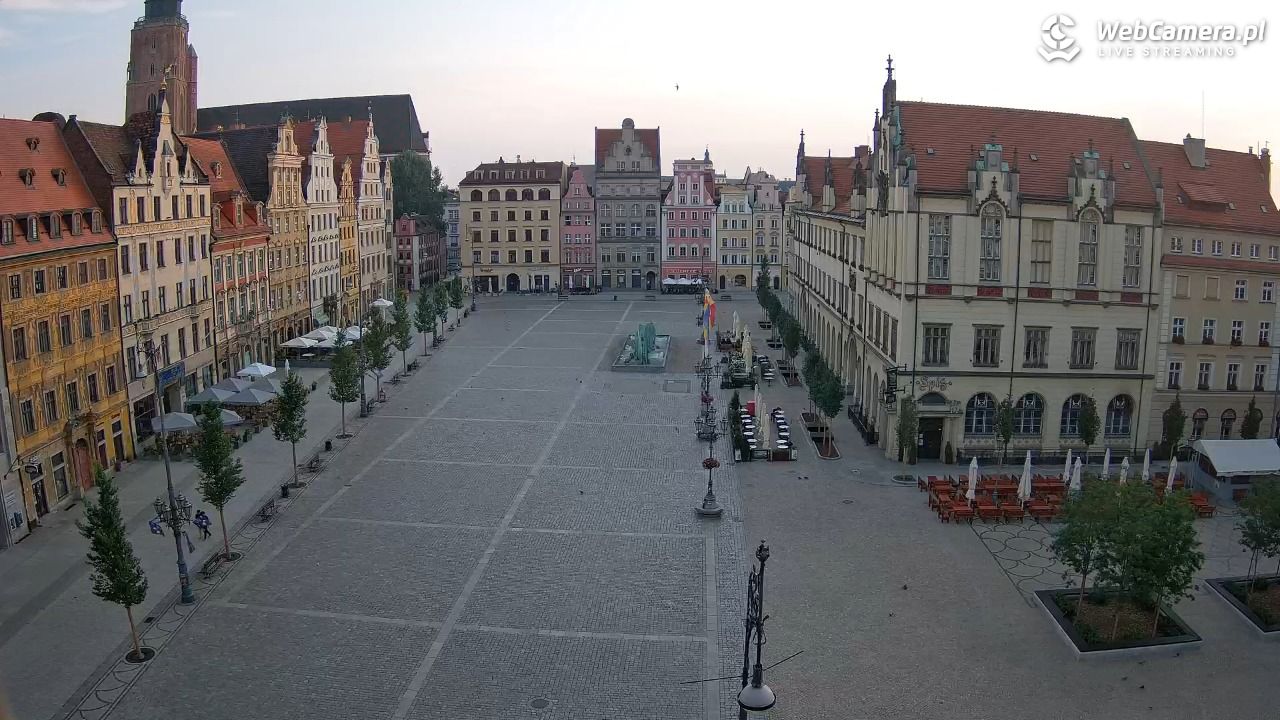 WROCŁAW - widok na Stare Miasto - 14 lipiec 2026, 06:03